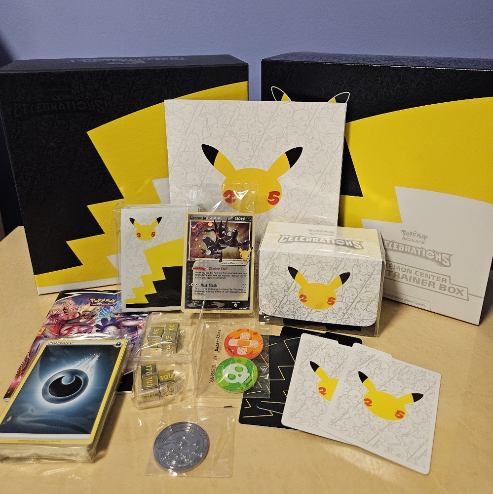 Pokemon Celebrations Pokemon Center Elite Trainer Box Exclusive